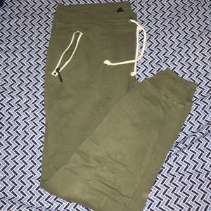 Olive Knit Skinny Joggers NEVER WORN